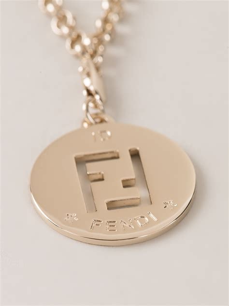 fendi necklace initial j|fendi jewelry for women.